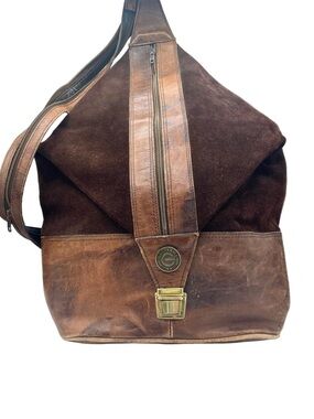 Linea Clise - Suede Sling Bag or Backpack